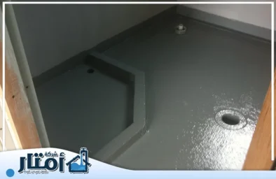 عزل الحمامات قبل البلاط