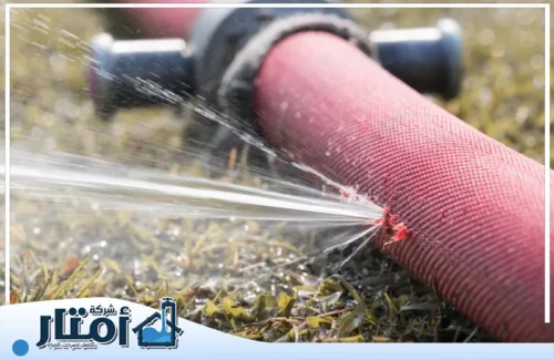 كشف تسربات المواسير براس تنورة